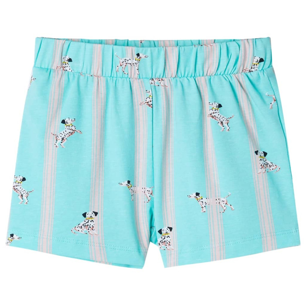 Produktbild för Barnpyjamas med korta ärmar för barn ecru 104