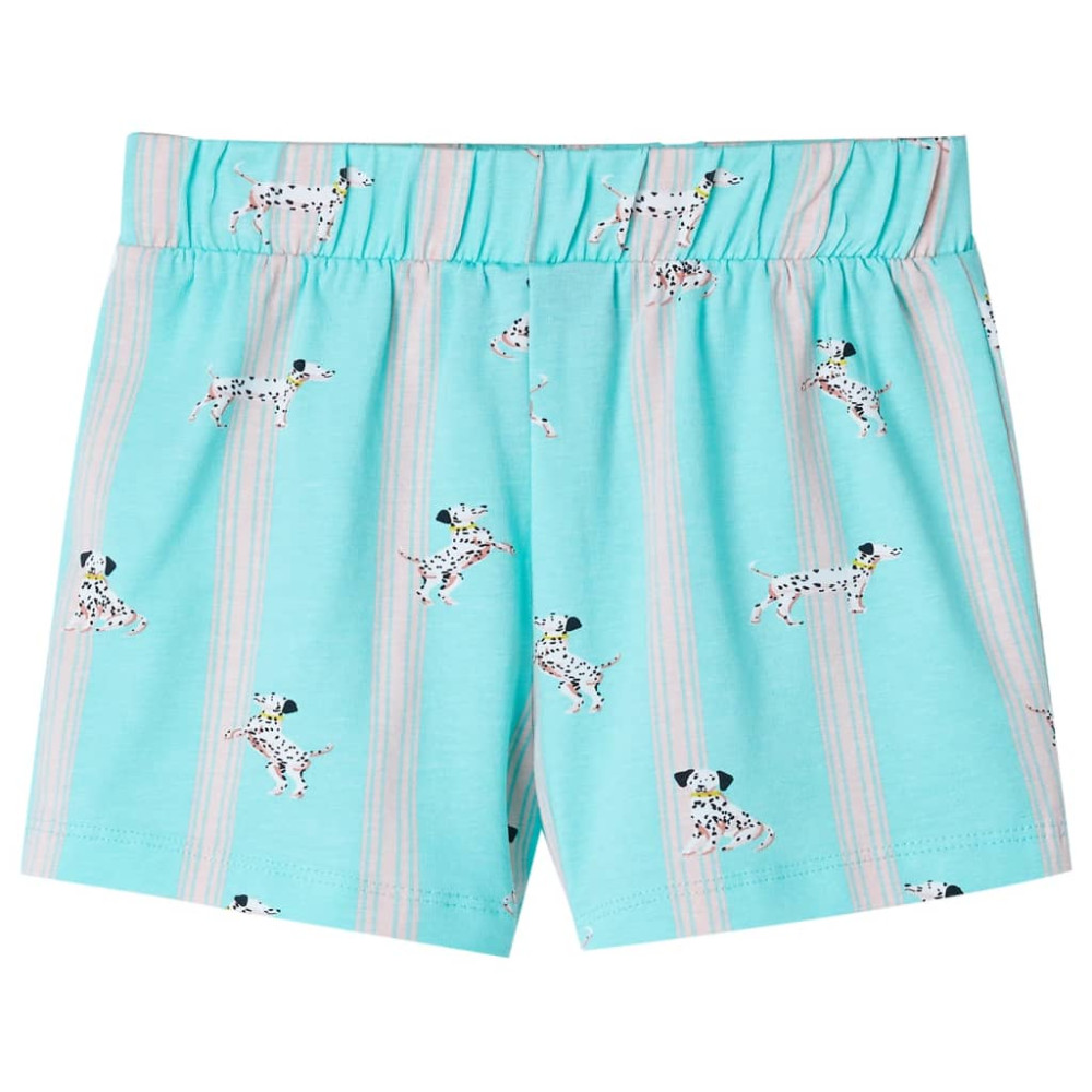 Produktbild för Barnpyjamas med korta ärmar för barn ecru 104