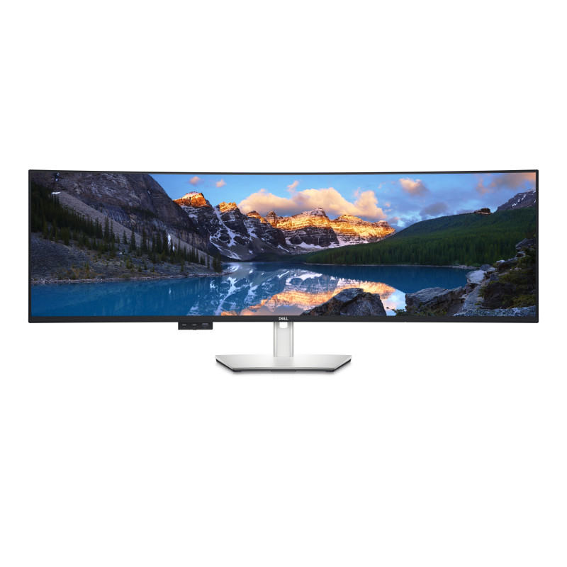 Produktbild för DELL UltraSharp U4924DW LED display 124,5 cm (49") 5120 x 1440 pixlar 5K Ultra HD LCD Svart, Silver