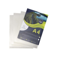Produktbild för Aktmapp EXACOMPTA A4 0,12mm klar 100/fp