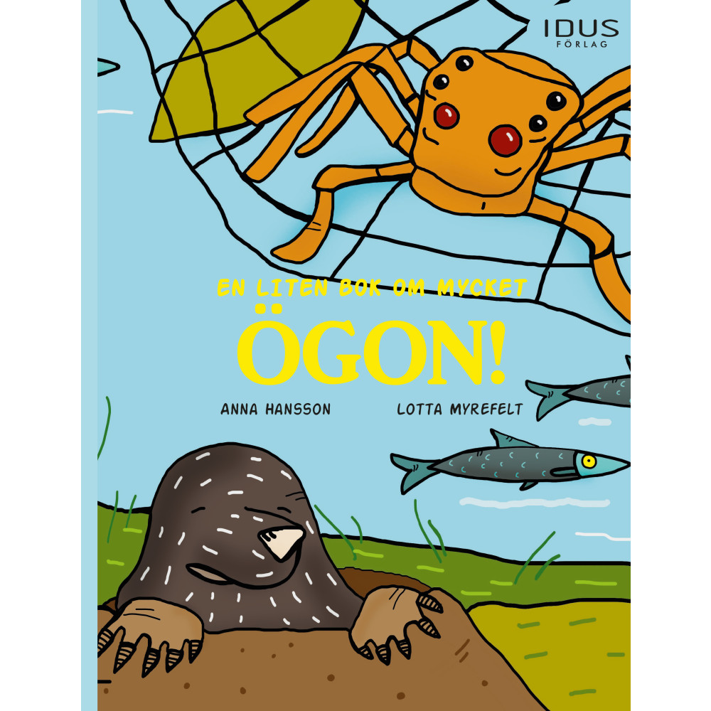 Produktbild för En liten bok om mycket ögon! (inbunden)