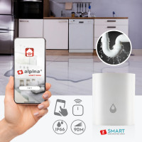 Miniatyr av produktbild för Zigbee Smart Vatten och Läckage-Sensor