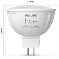 Produktbild för White Color Ambiance GU5.3 MR16 12V 400lm 1-pack