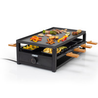 Produktbild för Raclette 162655  Black Steel Raclette för 8pers.