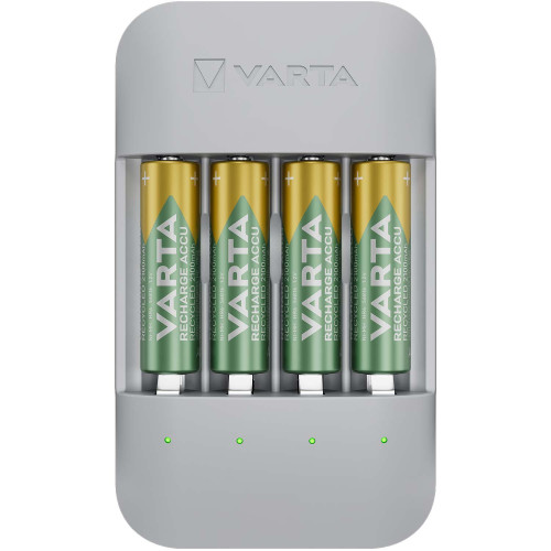 Varta Eco Charger Pro Recycled inkl. 4x AA 2100 mAh
