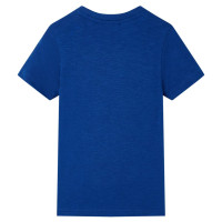 Produktbild för T-shirt för barn mörkgrå 140