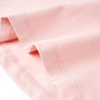Produktbild för T-shirt för barn ljusrosa 116