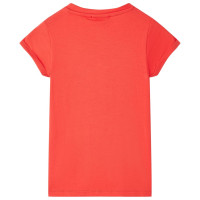 Produktbild för T-shirt för barn röd 92