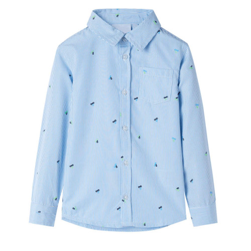 vidaXL Skjorta för barn ljusblå 104