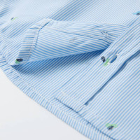 Produktbild för Skjorta för barn ljusblå 104