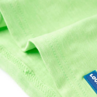 Produktbild för T-shirt för barn neongrön 104
