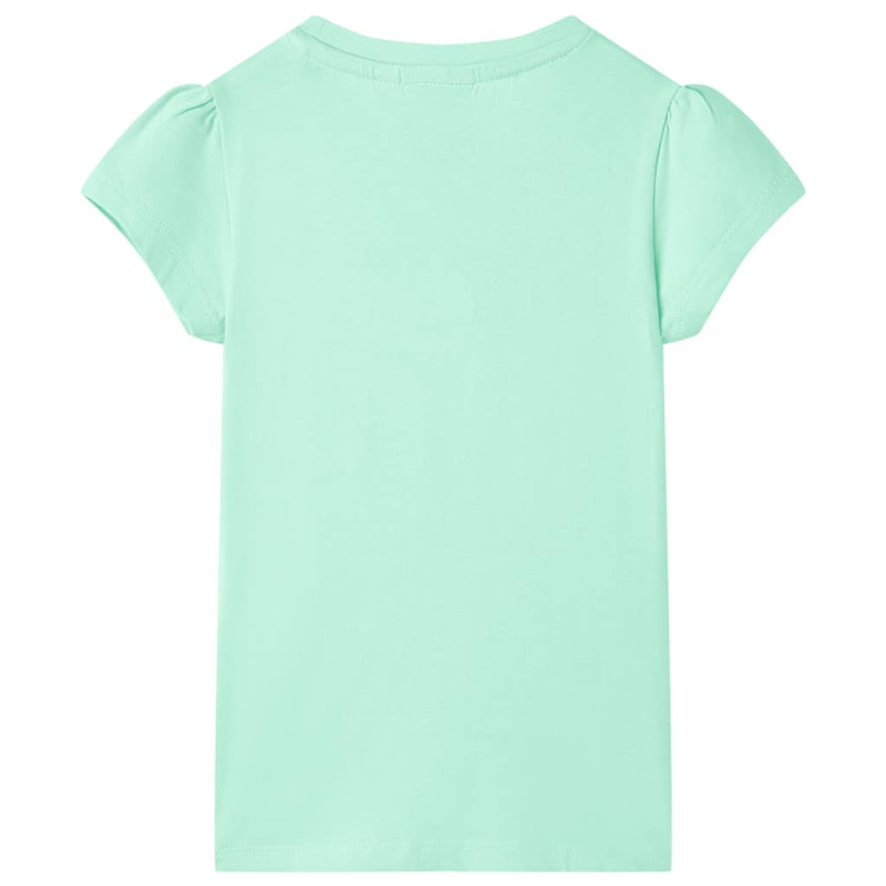 Produktbild för T-shirt för barn stark grön 128