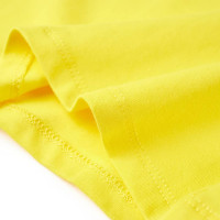 Produktbild för T-shirt för barn stark gul 128
