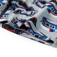 Produktbild för Barnpyjamas med korta ärmar för barn grå 116