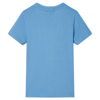 Produktbild för T-shirt för barn mellanblå 116