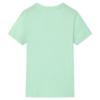 Produktbild för T-shirt för barn ljusgrön 128