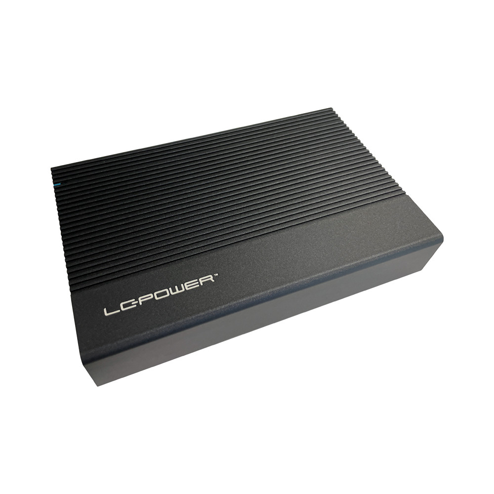 Produktbild för LC-Power LC-35U3-C Hölje för lagringsenheter HDD- / SSD kabinett Svart 3.5"