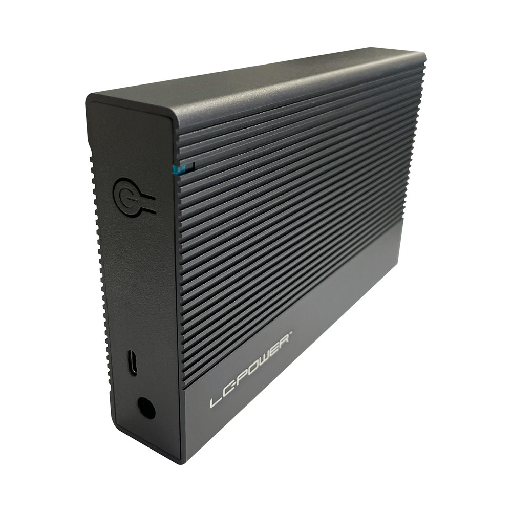 Produktbild för LC-Power LC-35U3-C Hölje för lagringsenheter HDD- / SSD kabinett Svart 3.5"
