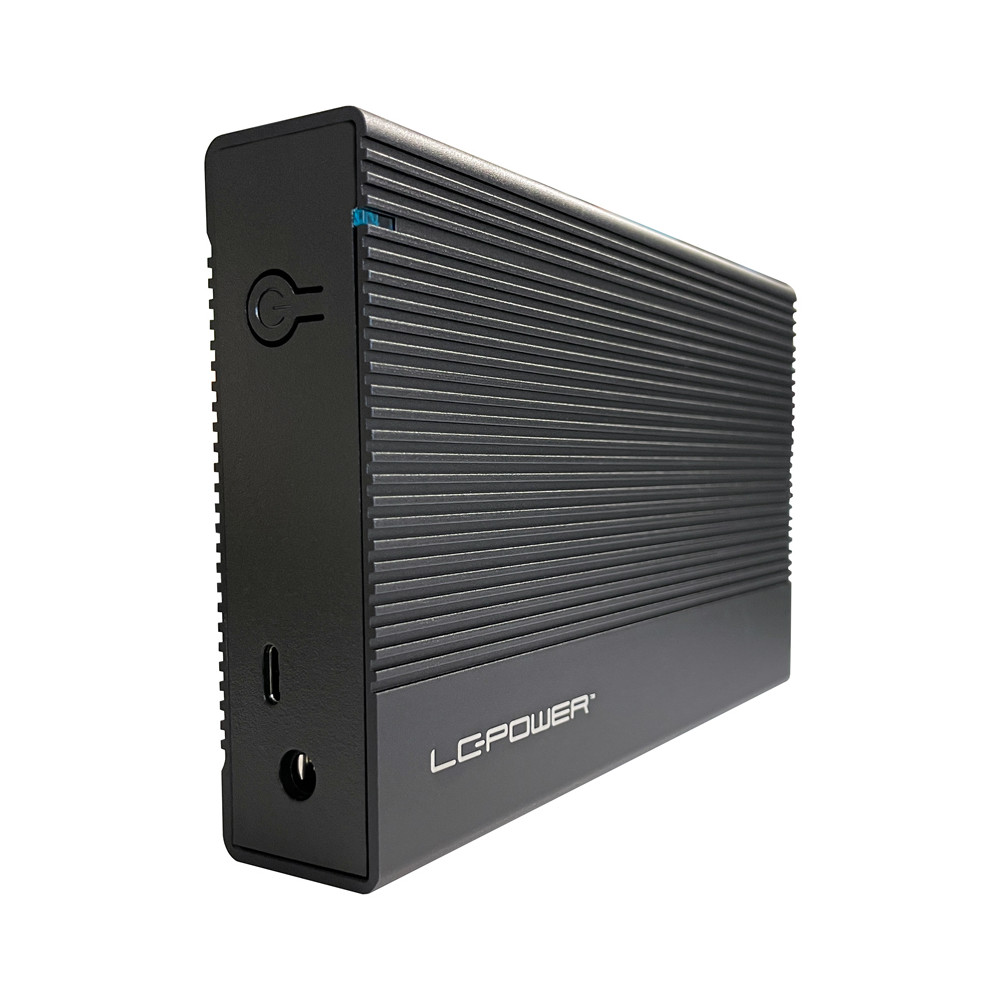 Produktbild för LC-Power LC-35U3-C Hölje för lagringsenheter HDD- / SSD kabinett Svart 3.5"
