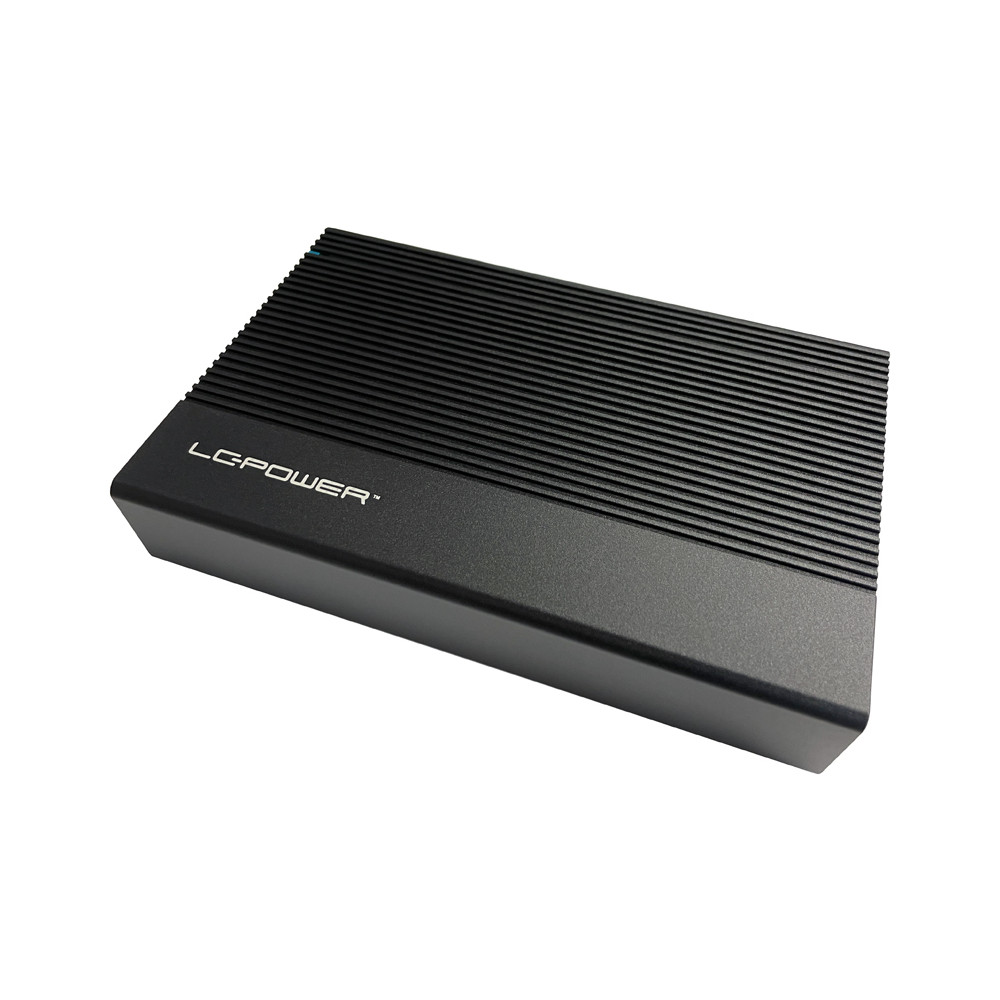 Produktbild för LC-Power LC-35U3-C Hölje för lagringsenheter HDD- / SSD kabinett Svart 3.5"