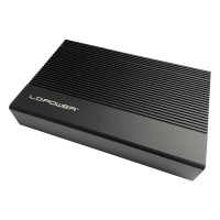 Produktbild för LC-Power LC-35U3-C Hölje för lagringsenheter HDD- / SSD kabinett Svart 3.5"