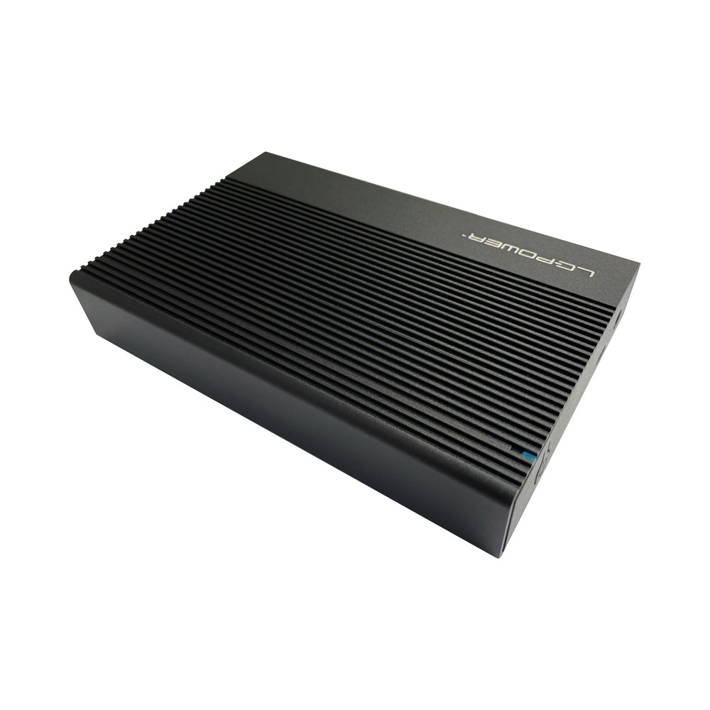 Produktbild för LC-Power LC-35U3-C Hölje för lagringsenheter HDD- / SSD kabinett Svart 3.5"