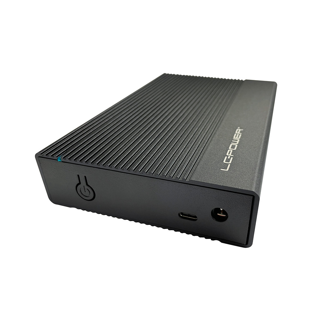 Produktbild för LC-Power LC-35U3-C Hölje för lagringsenheter HDD- / SSD kabinett Svart 3.5"