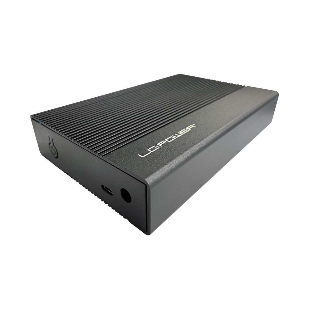 Produktbild för LC-Power LC-35U3-C Hölje för lagringsenheter HDD- / SSD kabinett Svart 3.5"