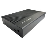 Produktbild för LC-Power LC-35U3-C Hölje för lagringsenheter HDD- / SSD kabinett Svart 3.5"