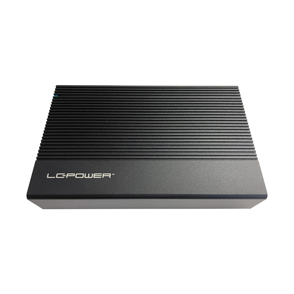 Produktbild för LC-Power LC-35U3-C Hölje för lagringsenheter HDD- / SSD kabinett Svart 3.5"