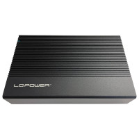 Produktbild för LC-Power LC-35U3-C Hölje för lagringsenheter HDD- / SSD kabinett Svart 3.5"