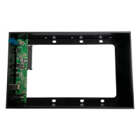 Produktbild för LC-Power LC-35U3-C Hölje för lagringsenheter HDD- / SSD kabinett Svart 3.5"