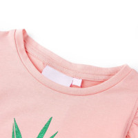 Produktbild för T-shirt för barn rosa 116