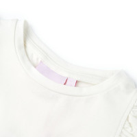Produktbild för T-shirt för barn ecru 104