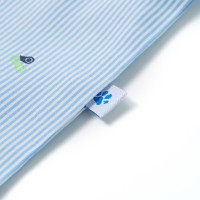 Produktbild för Skjorta för barn ljusblå 92