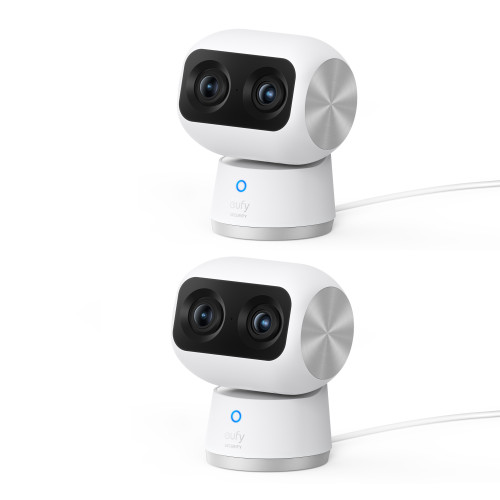 Eufy Eufy Indoor Cam S350 Glödlampa IP-säkerhetskamera inomhus 3840 x 2160 pixlar Bord