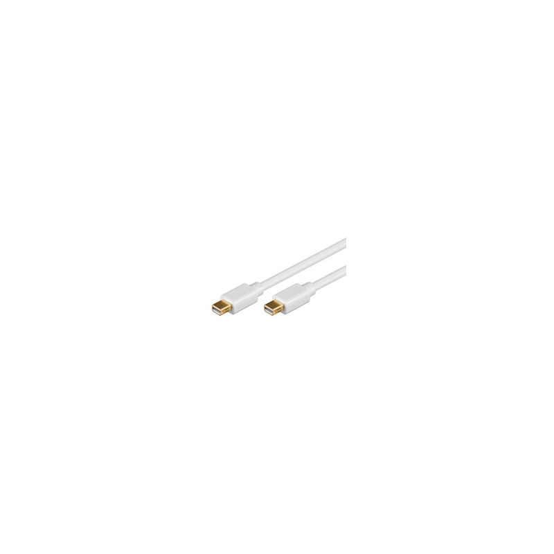 Produktbild för Goobay 2m Mini DisplayPort Cable Vit