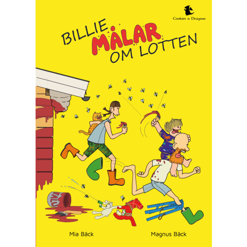 Mia Bäck Billie målar om lotten (bok, kartonnage)