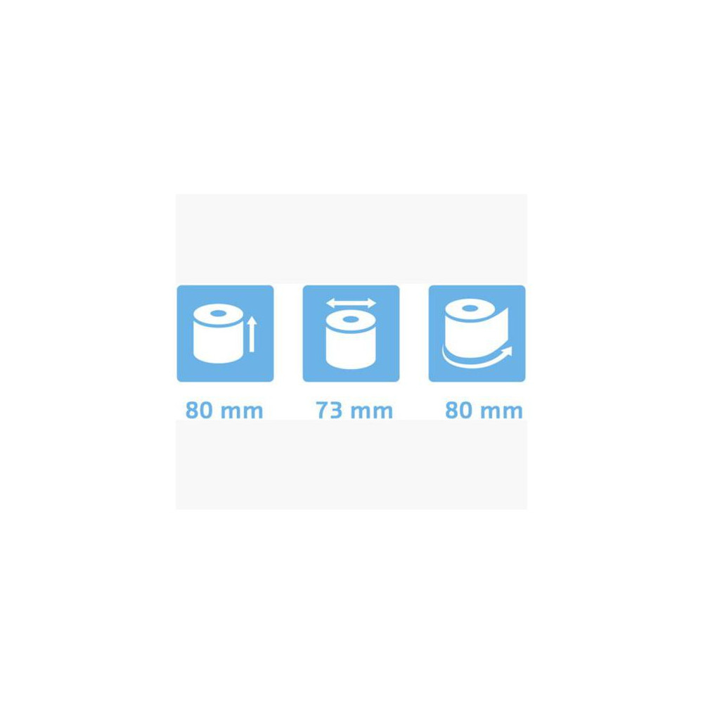Produktbild för Thermorulle bisf.fri 80x73x12xmm 80m