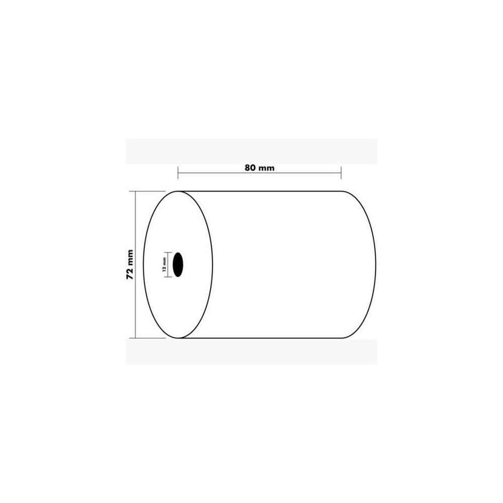 Produktbild för Thermorulle Fenolfri 80x72x12mm 76m