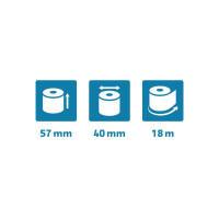 Produktbild för Thermorulle safecontact 57x40x12mm 18m