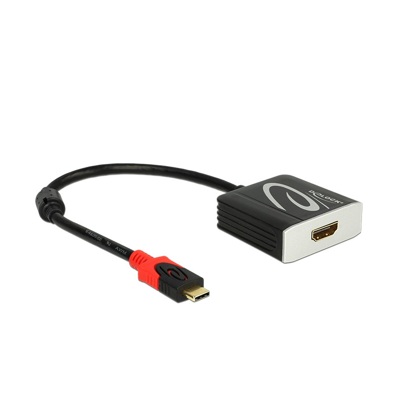 Produktbild för DeLOCK 62730 USB-grafikadapter 4096 x 2160 pixlar Svart