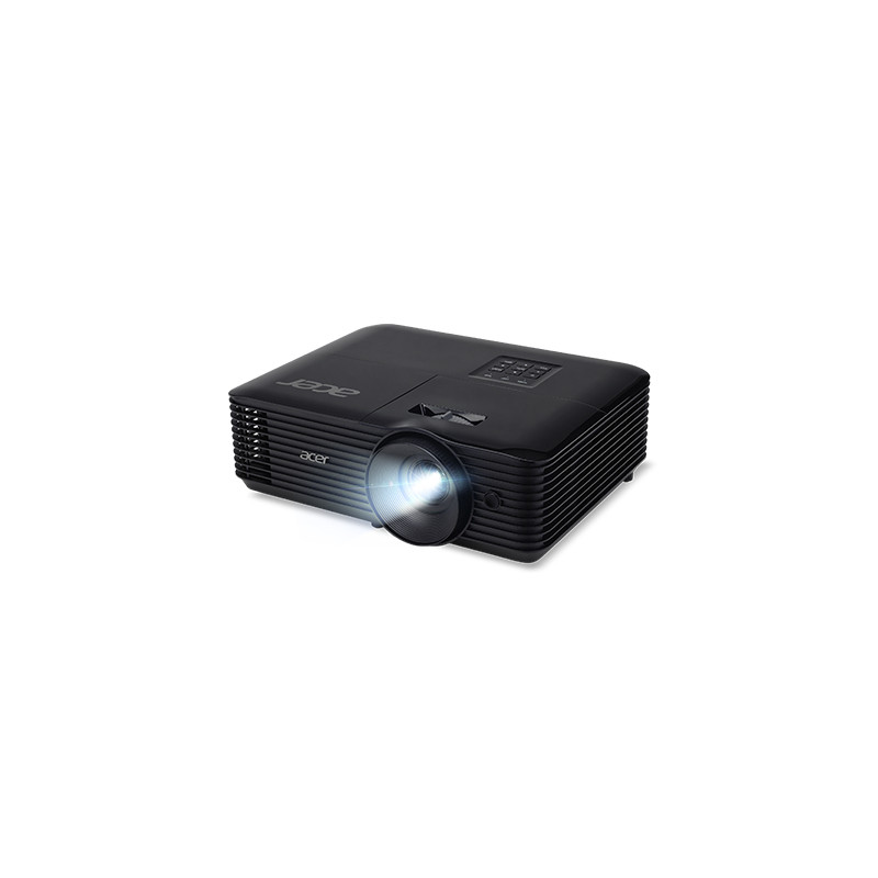 Produktbild för Acer Essential X1128H datorprojektorer Standard throw-projektor 4500 ANSI-lumen DLP SVGA (800x600) 3D kompatibilitet Svart