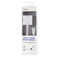 Miniatyr av produktbild för LogiLink UA0236A USB-grafikadapter Vit