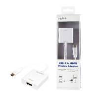Miniatyr av produktbild för LogiLink UA0236A USB-grafikadapter Vit