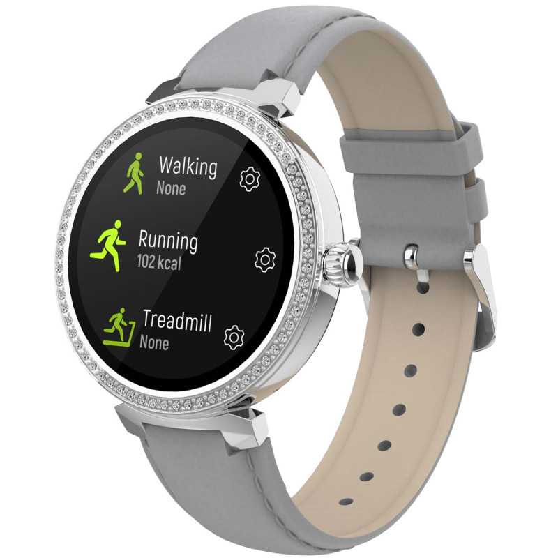 Produktbild för SWC-342GR Bluetooth SmartWatch with heart rate & blood oxygen sensor