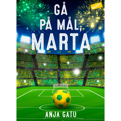 Anja Gatu Gå på mål, Marta! (bok, kartonnage)