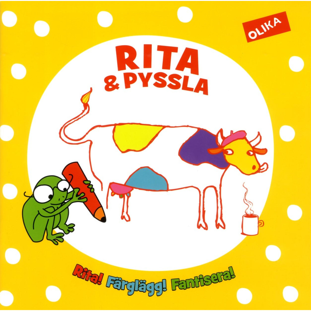 Produktbild för Rita och pyssla : rita, färglägg, fantisera (häftad)