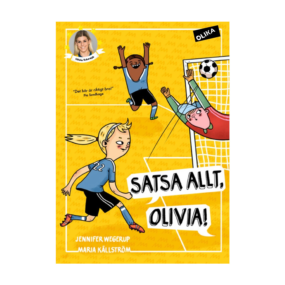 Produktbild för Satsa allt, Olivia! (inbunden)