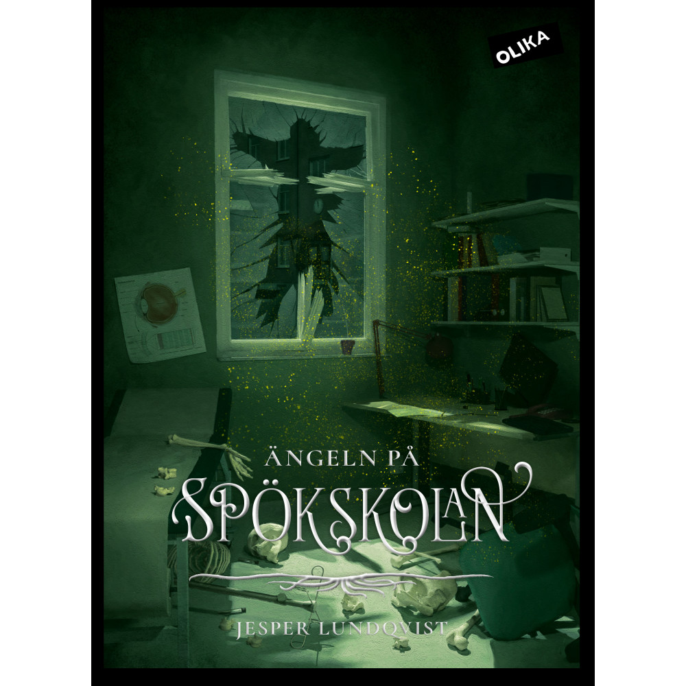 Produktbild för Ängeln på Spökskolan (inbunden)